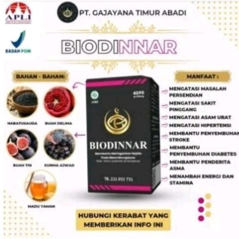 

BIODINNAR Pil Hitam Ajaib Obati Asma, Struk, Diabetes, Jantung, Kolesterol, Nyeri Sendi Terbaik Khasiatnya