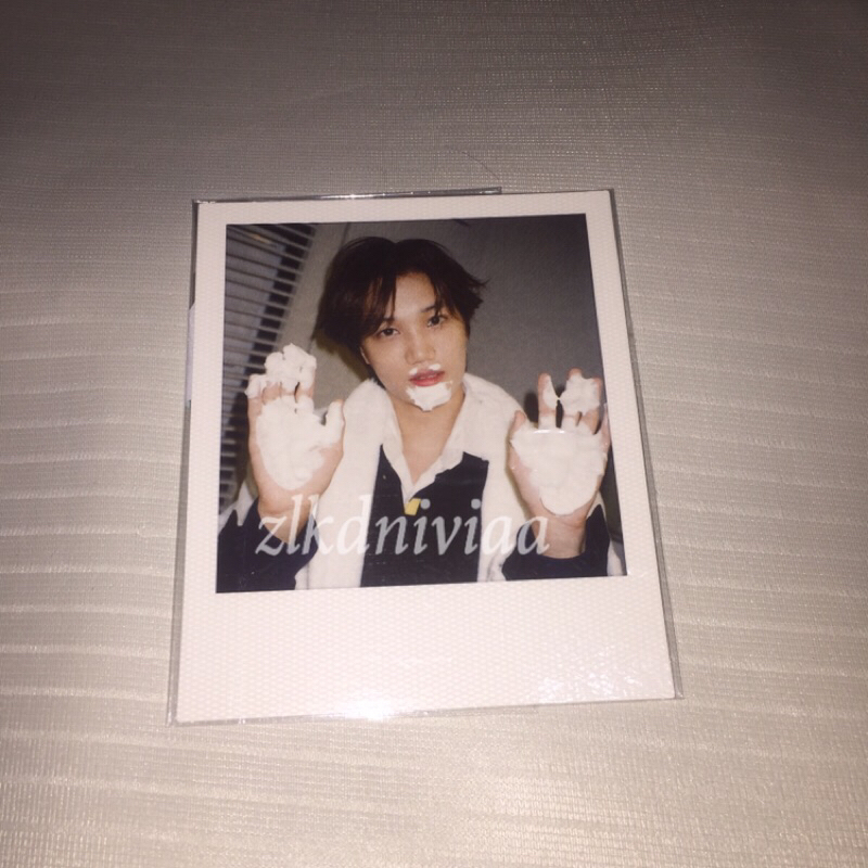 [READY] [COD] PC KAI PEACHES POB OFFICIAL PHOTOCARD KAI EXO & POLAROID PEACHES VER OFFICIAL