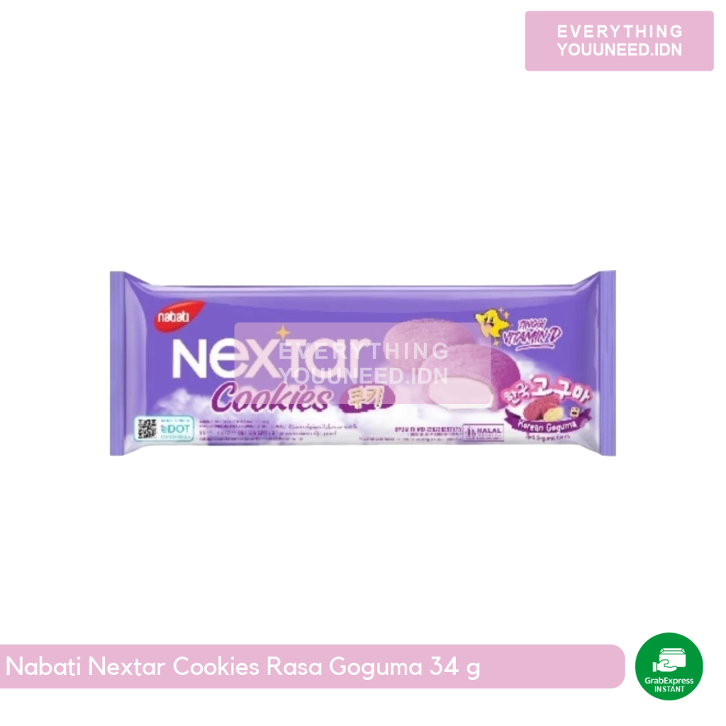 

Nabati Nextar Cookies Rasa Goguma 34 g