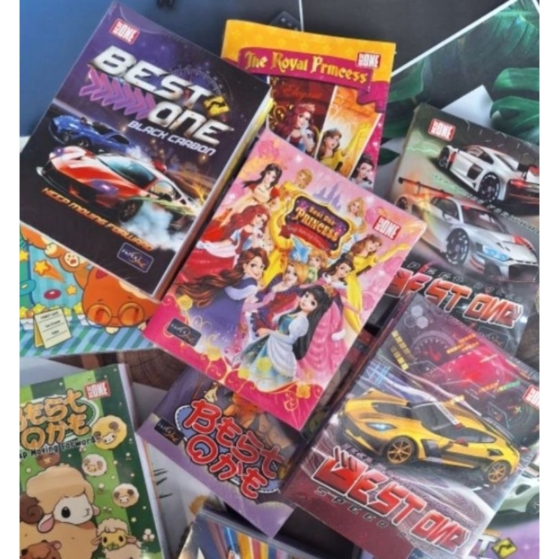 

Buku tulis 38lembar best one /paper one Buku tulis Tebal putih dan halus