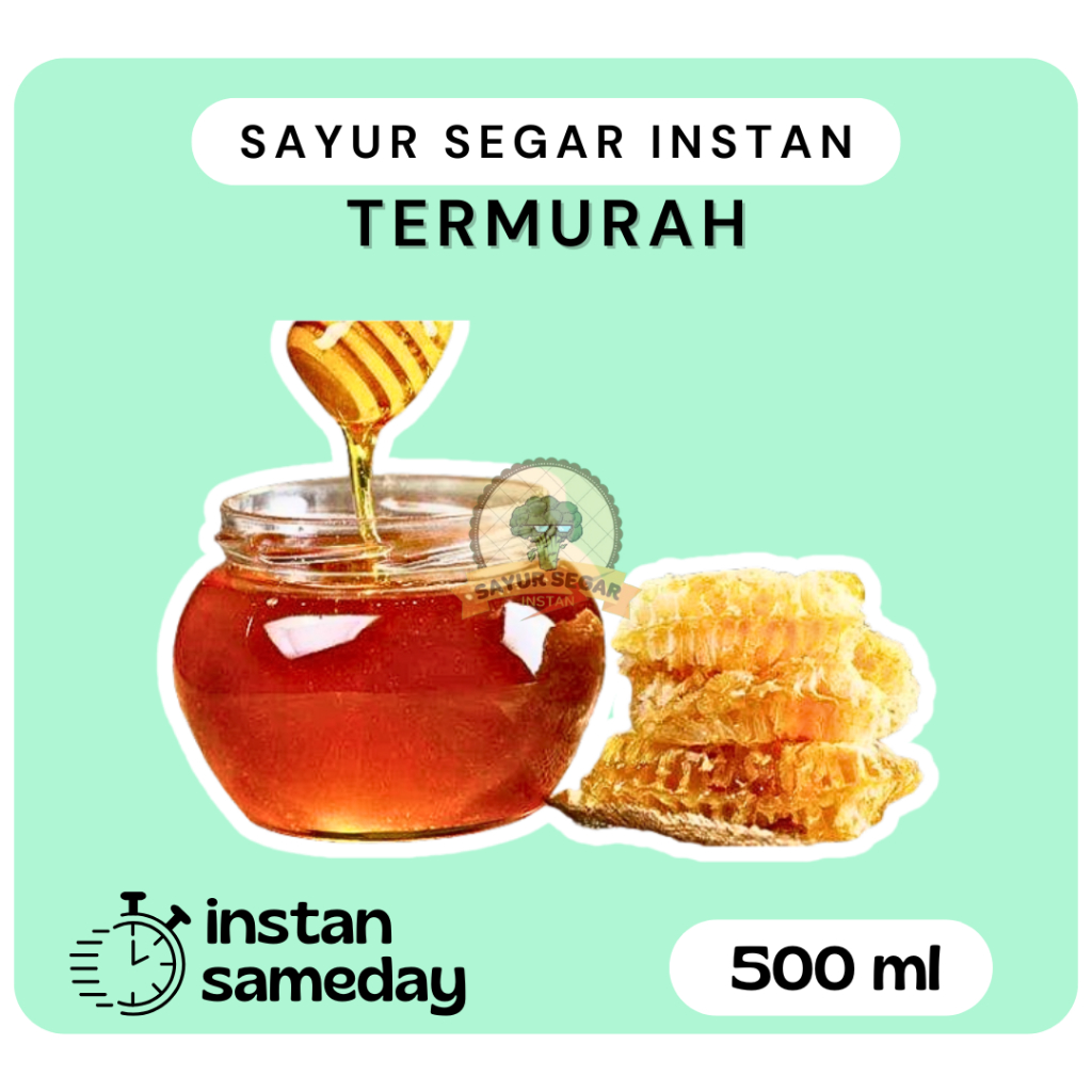 

Madu Hutan Asli / Madu Bima 1Botol isi 500 ml - Sayur Segar Instan