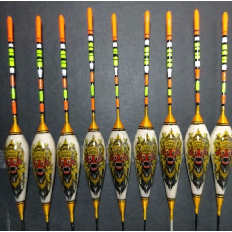 pelampung pancing bahan kayu balsa anti badai pelampung pancing nila pelampung pancing sensitif