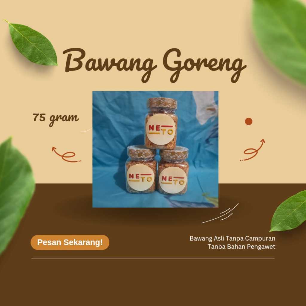 

Bawang Goreng Premium Grade A 75 gram