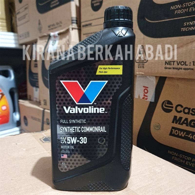 OLI MOBIL DIESEL VALVOLINE SYNTETIC COMMONRAIL 5W30 KEMASAN 1 LITER