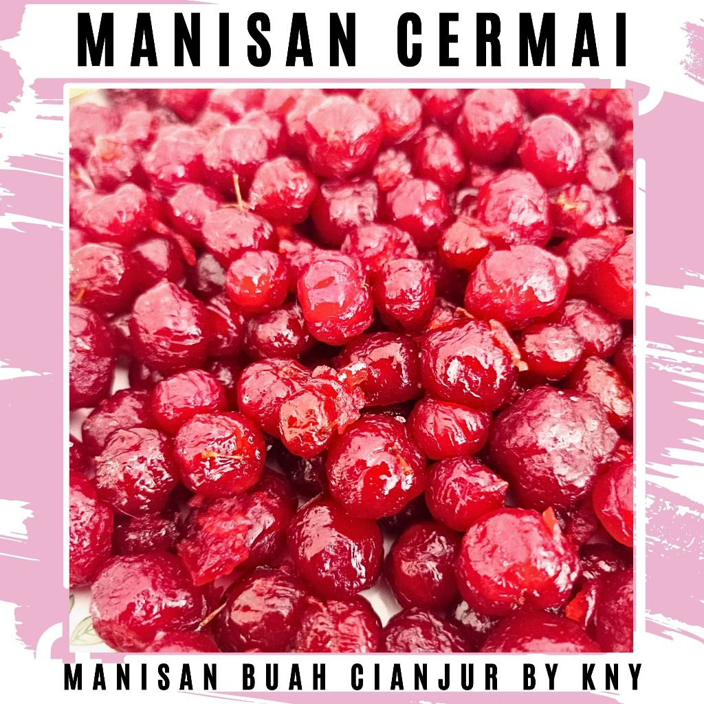 

BY KNY 250g Cermai kering manisan cereme manisan buah kering ceremai cerme