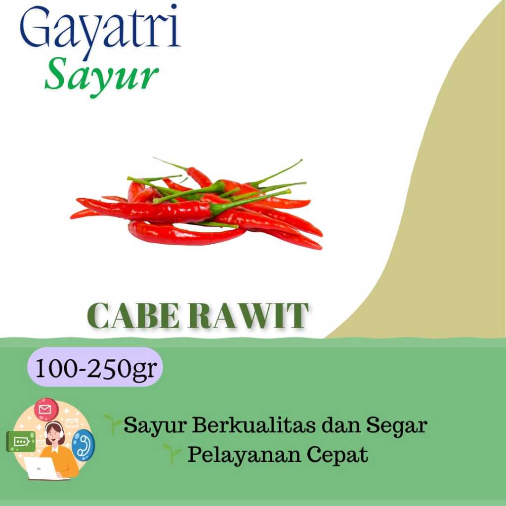 

Cabe Merah besar 100gr - GAYATRI SAYUR