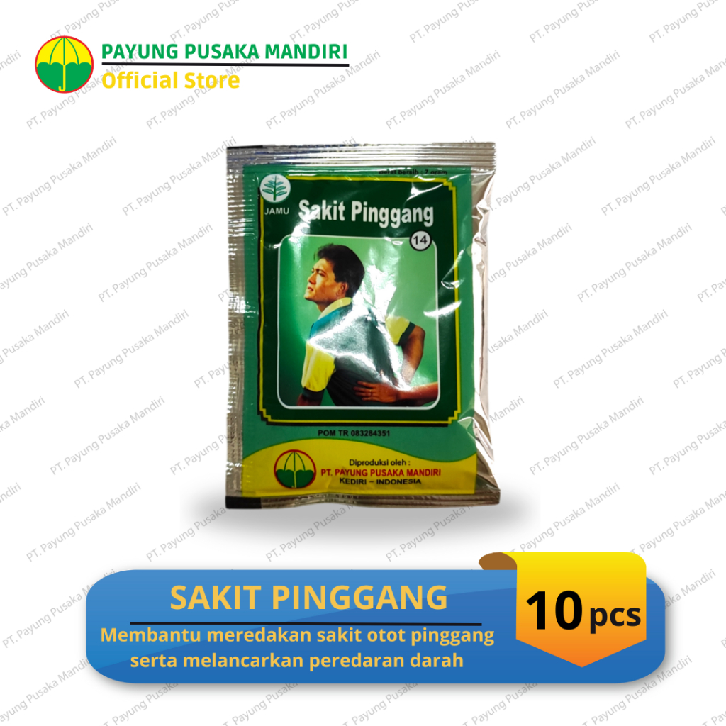 

Jamu serbuk SAKIT PINGGANG, Meredakan sakit otot pinggang