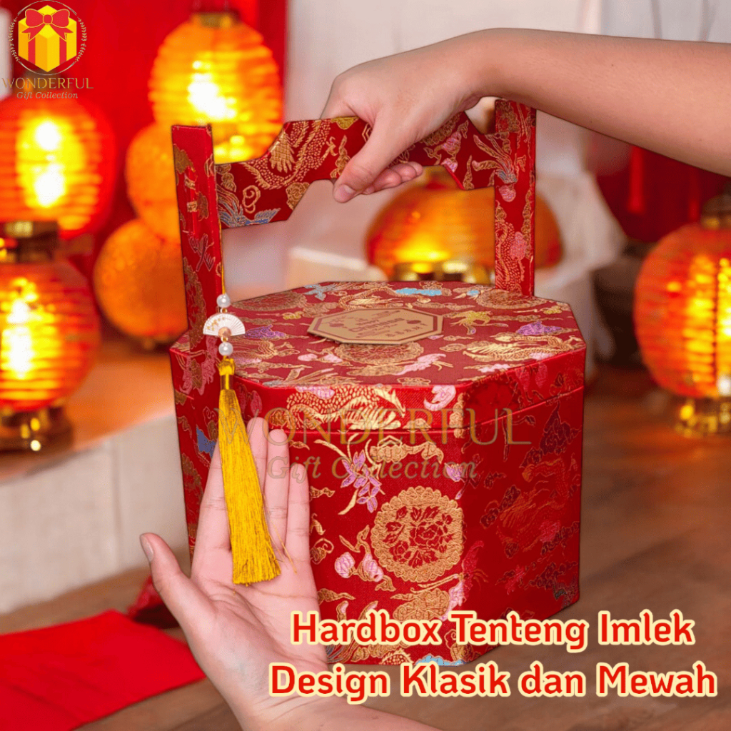 

HARDBOX HAMPERS IMLEK RANTANG BATIK BUNGA WARNA PREMIUM C046