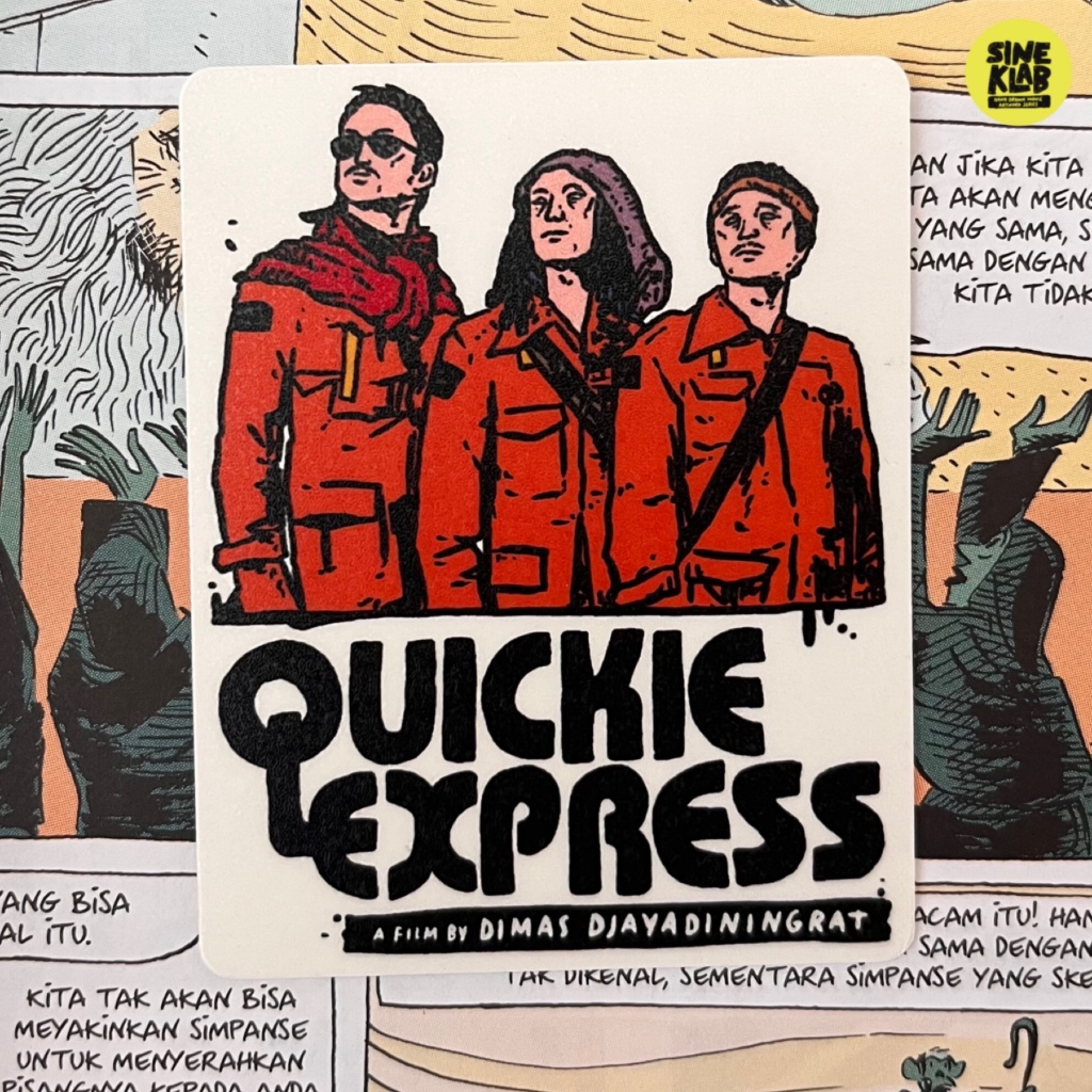 

sineklab - Sticker QUICKY EXPRESS - Edisi Sticker Film / Movie / Cinema / Series / Sticker Laptop