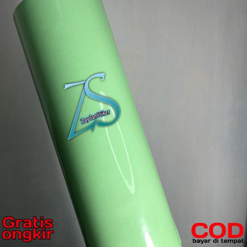 SKOTLET MOTOR HIJAU SAGE GLOSSY