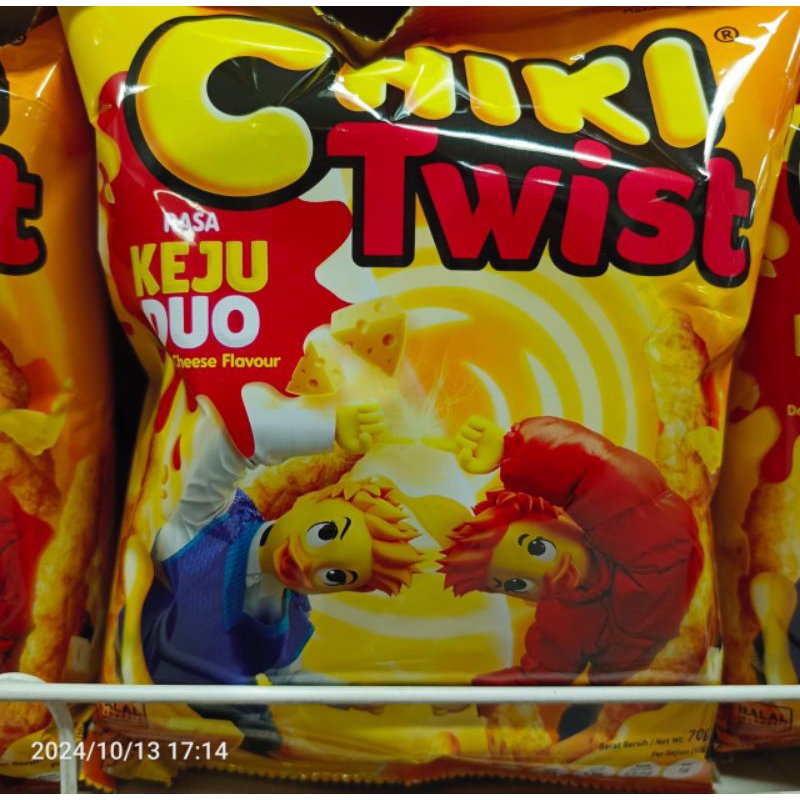 

Chiki Twist Keju Duo 70gr