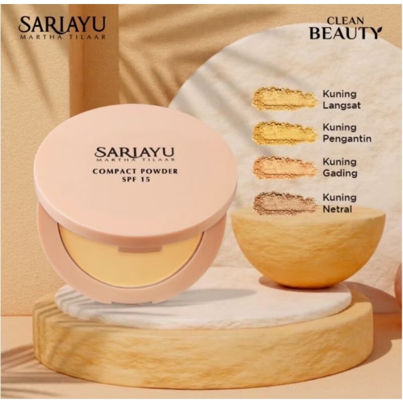 Sariayu Compact Powder SPF 15 | Bedak Padat