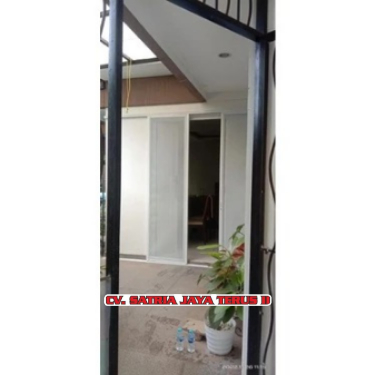 PINTU KAWAT NYAMUK SLIDING GESER ALUMINIUM PINTU DOBEL PINTU SLIDING KAWAT NYAMUK