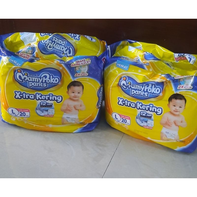 MamyPoko size L20 pampers baby