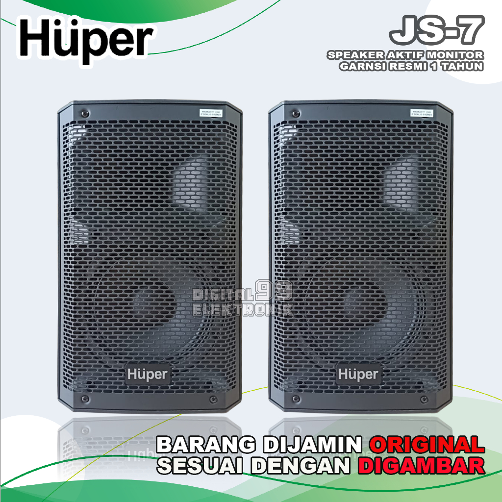 Speaker Aktif 8 Inch HUPER JS7 | JS-7 | JS 7 Original