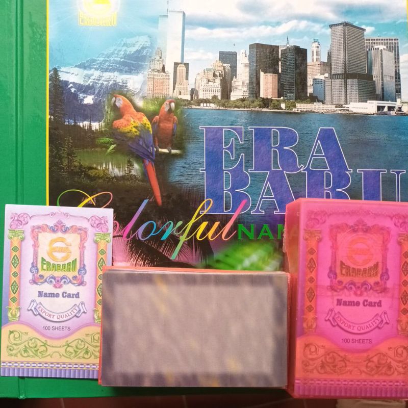 

ERBA PROMO KARTU NAMA ERA BARU | PRODUK DIJAMIN ORIGINAL | HARGA TERMURAH | KARTU NAMA ISI 100 | KARTU NAMA POLOS | KARTU NAMA BERGAMBAR