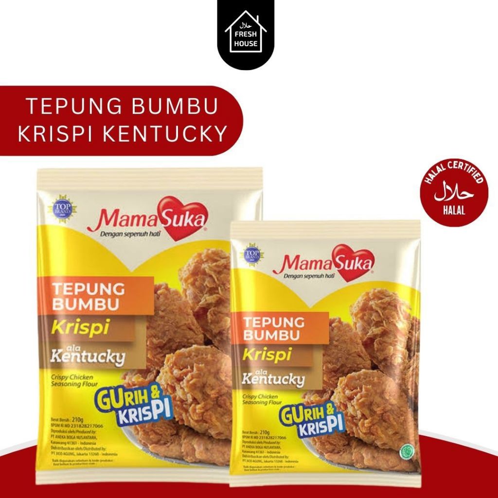 

MAMASUKA TEPUNG BUMBU KRISPY ALA KENTUCKY 210GR