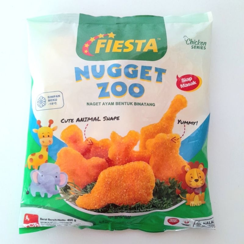 

FIESTA nugget zoo 400gr