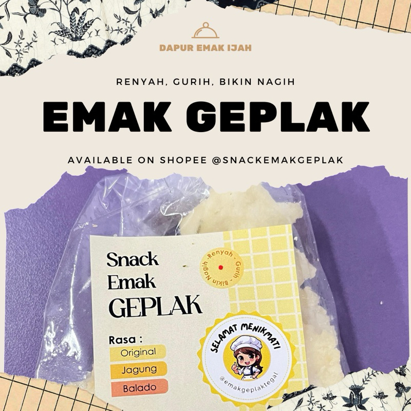 

snack emak geplak