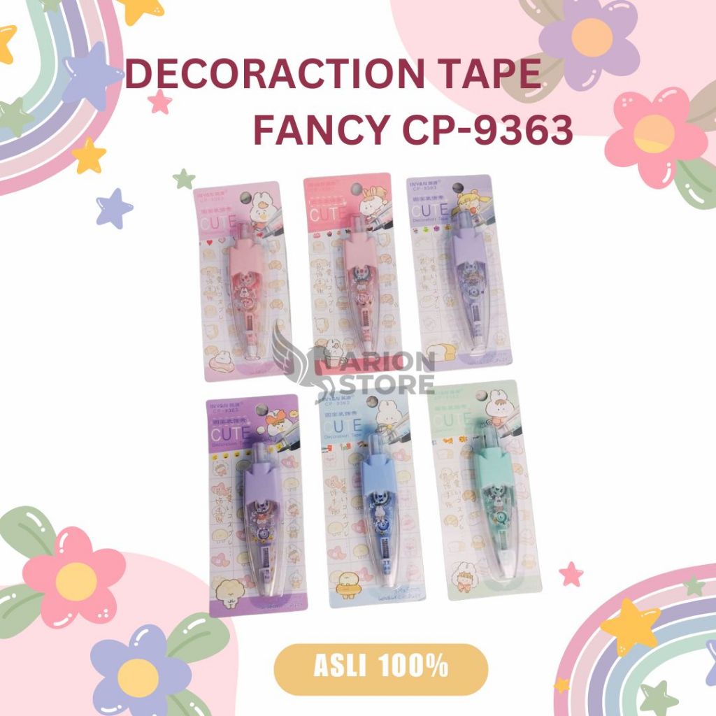 

[ARION STORE] DECORECTION TAPE CP-9363 LOVELY COSPLAY / TIPE X DEKORASI JURNAL / MOTIF KARAKTER LUCU/ CORRECTION TAPE [PCS]
