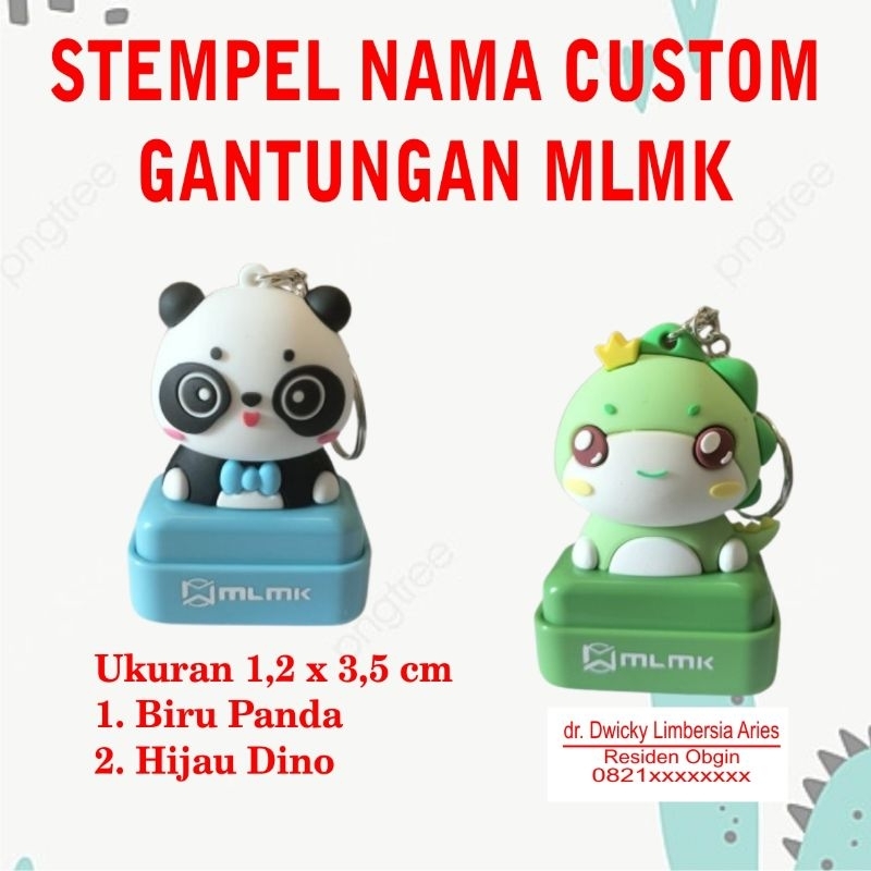 

Stempel Nama Custom Gantungan