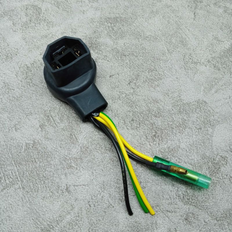 SOCKET SOCKET FITING LAMPU DEPAN H4 UNIVERSAL MOTOR/MOBIL