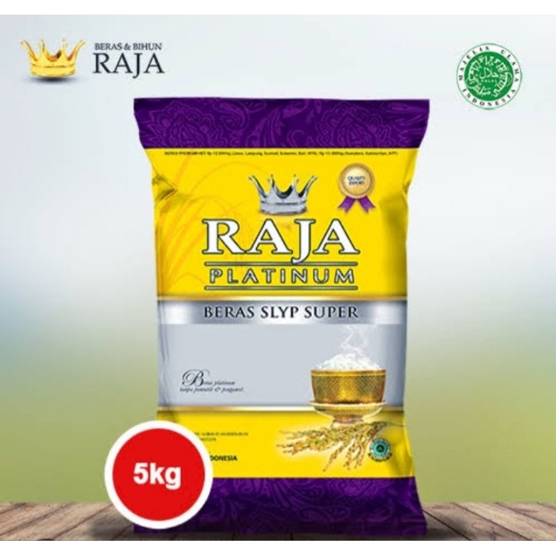 

BERAS RAJA PLATINUM 5Kg