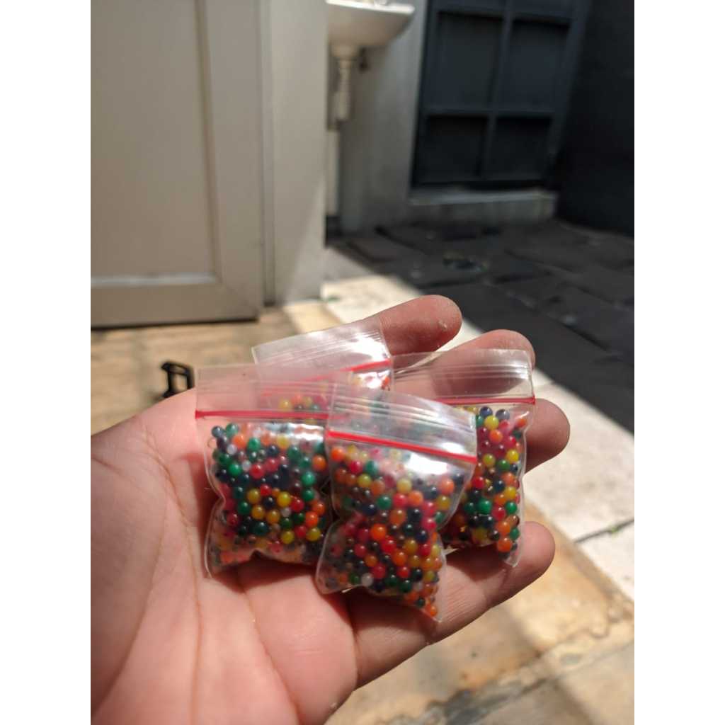 Water Beads, hydrogel 5 gr , media tanam hidrogel warna warni
