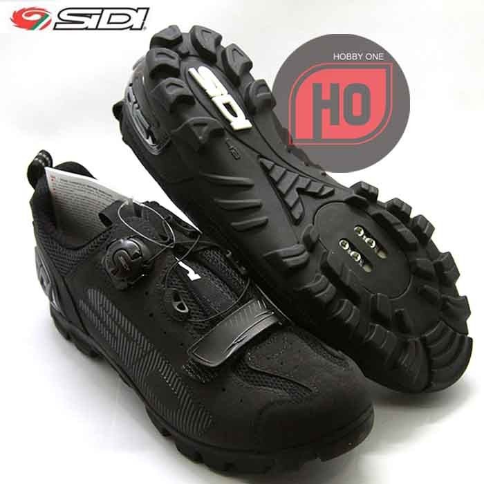 SIDI MTB SD15 BLACK - Sepatu Cleat MTB