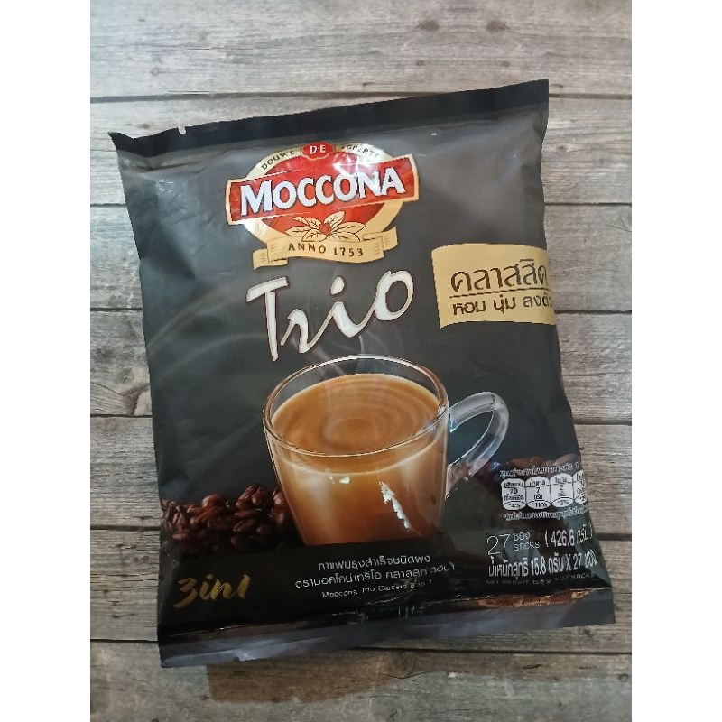 

Moccona Trio Classic 3 In 1 Coffee Kopi Bangkok Thailand Nescafe Kopiko