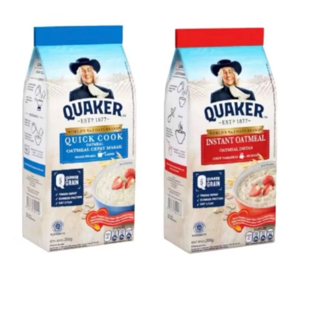 

Quaker Oatmeal 200 gram