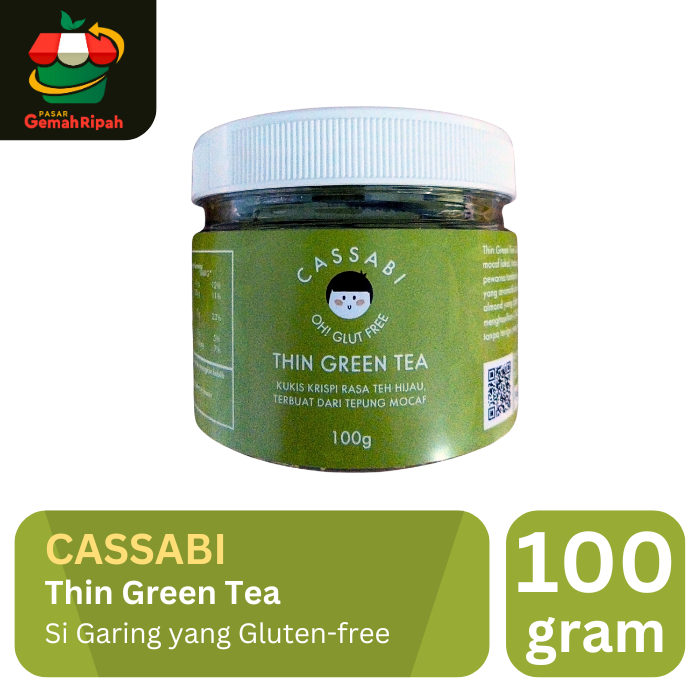 

Cassabi - Green Tea Toples 100 gram