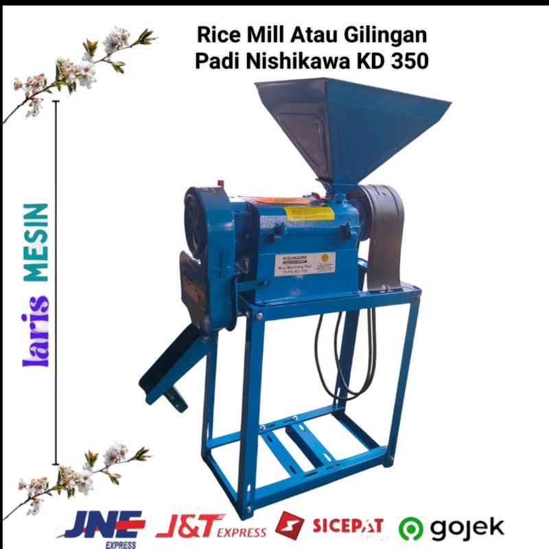 Mesin Selep Padi Rice Polisher Nishikawa KD 350 Atau Gilingan Padi