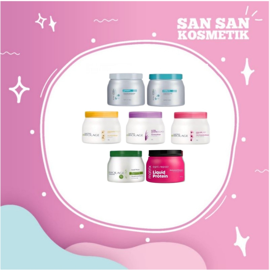 Matrix Biolage Hair Masker All Varians 490gr - Treatment Rambut8