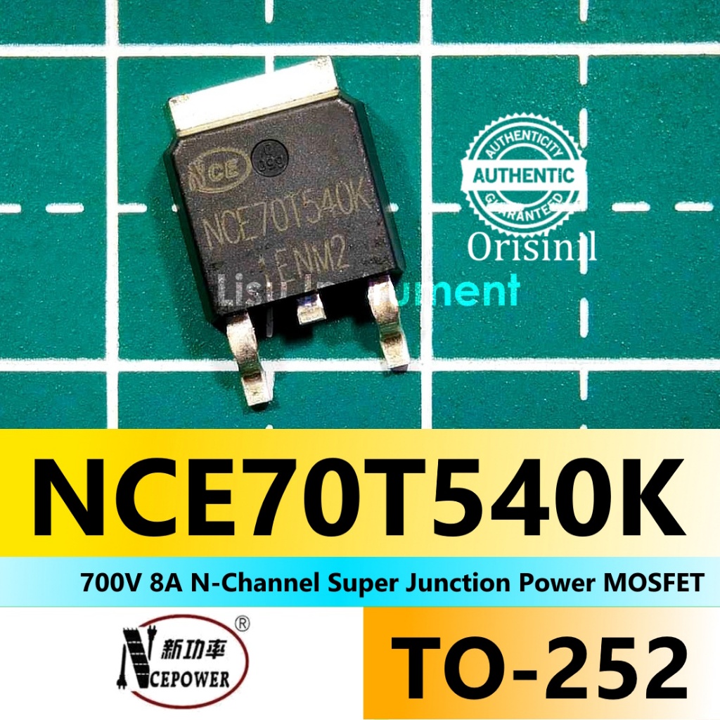 NCE70T540K 700V 8A N-Channel Super Junction Power MOSFET  TO-252 NCE ORIGINAL