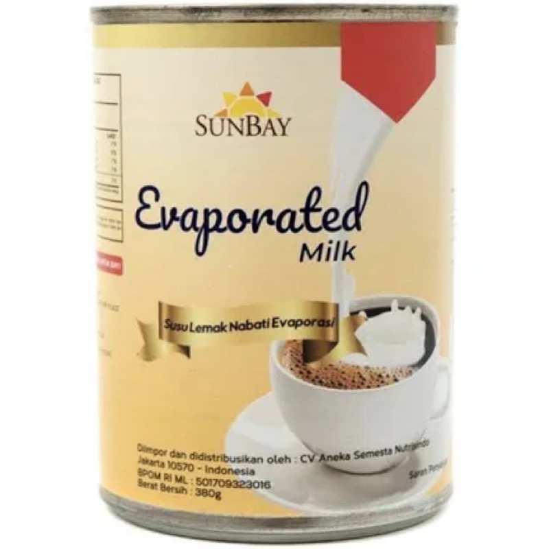 

Sunbay Susu Evaporated 380g