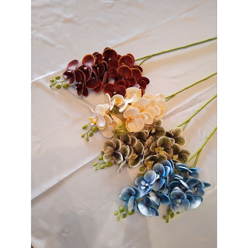 Bunga Anggrek Jumbo 2 cabang Latex Premium