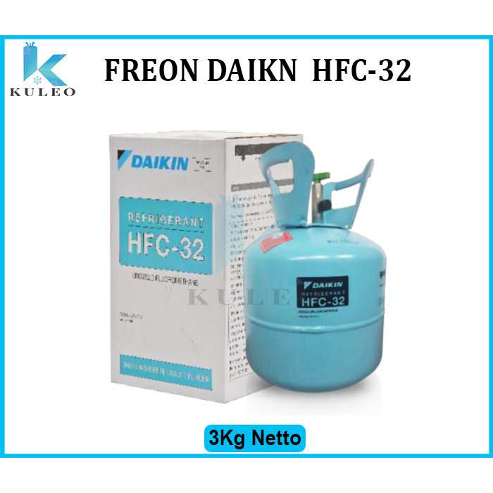 Freon DAIKIN HFC-R32 3Kg Original | Freon daikin hfc refrigerant32 3KG