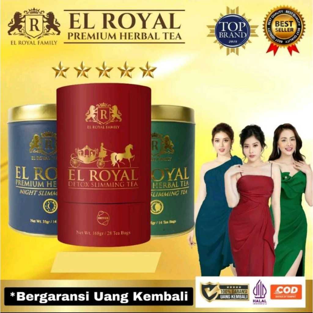 

El Royal Premium Herbal tea Original BPOM
