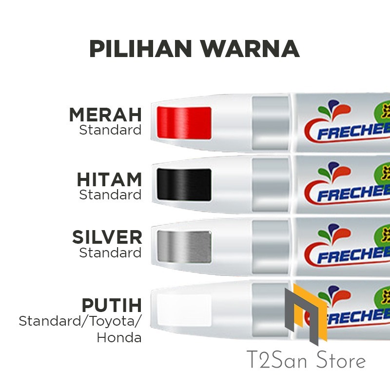 

D3W! Spidol Cat Mobil Penghilang Baret Mobil 2 in 1 Quick Dry