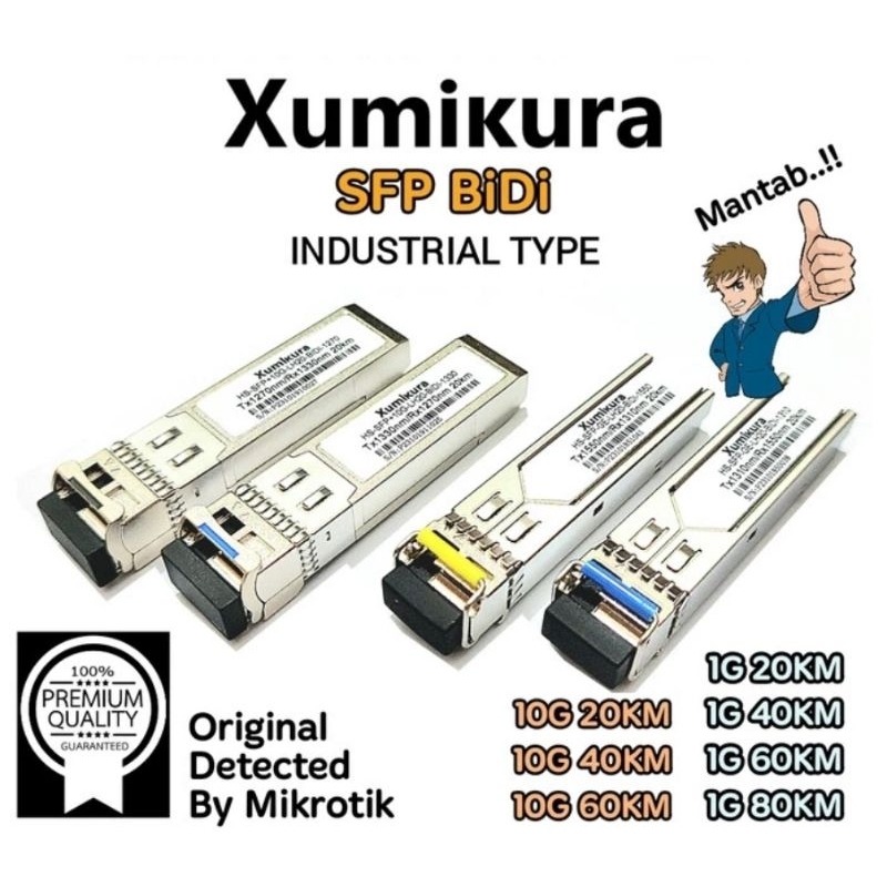 XUMIKURA SFP 10G 20KM BiDi