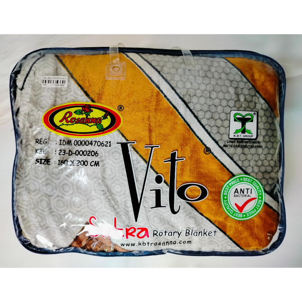 Selimut Rosanna Vito- 1738