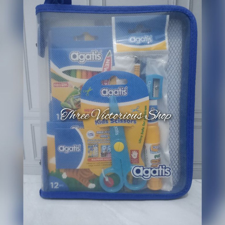 

KODE K19G Original paket Agatis e kreatif set