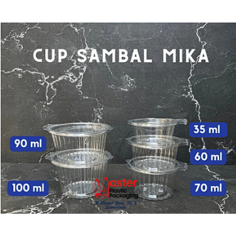 Mika Sauce Cup / Mika Puding Ns Ideal Pack - 50 Pcs