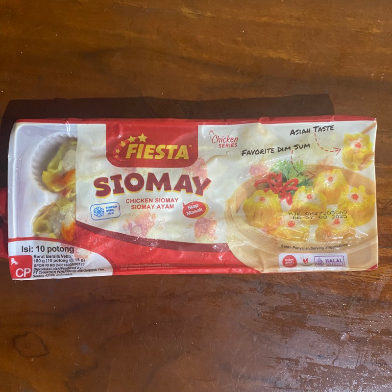 

fiesta siomay ayam 180 gr (isi 10 biji)