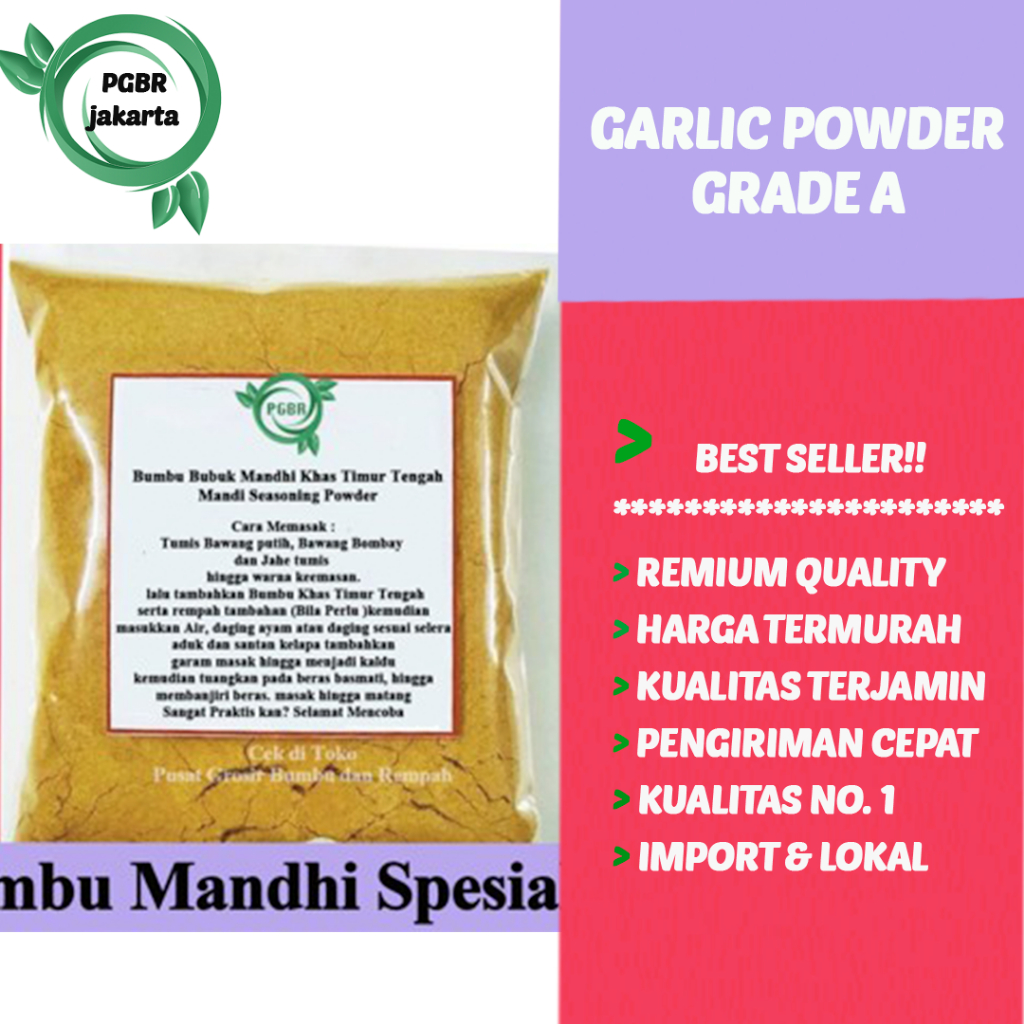 

BUMBU MANDHI KHAS ARAB INSTANT SACHET / BUMBU MANDHI UNTUK TAKARAN 1 LITER BERAS / MANDHI INSTANT KHAS ARAB