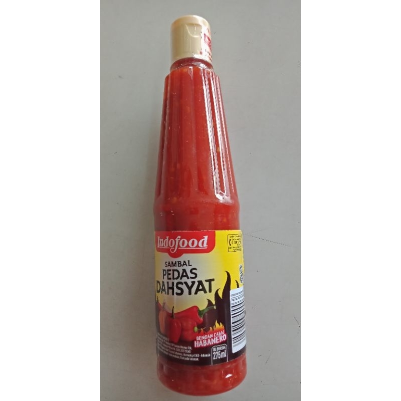 

indofood sambal pedas dahsyat 275ml