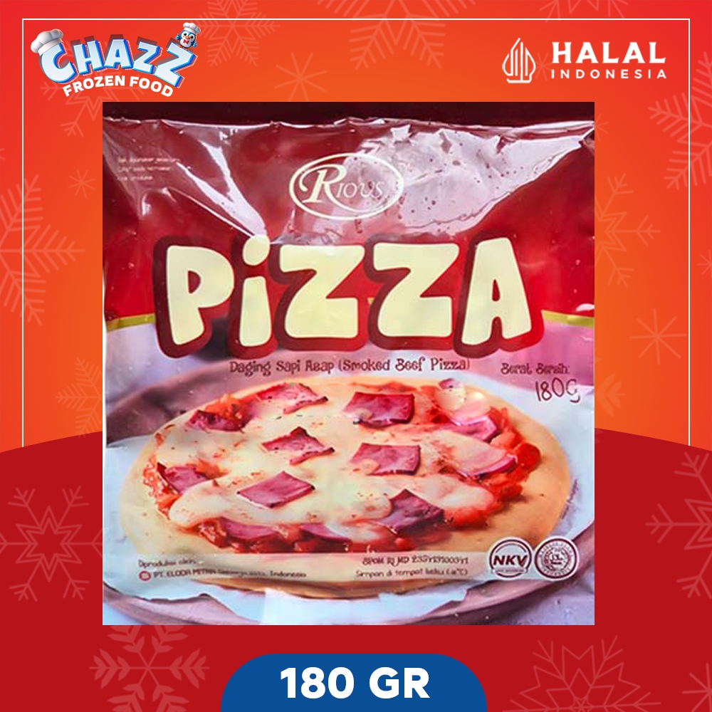 

Rious Pizza Smoked Beef 180 Gram Harga Promo