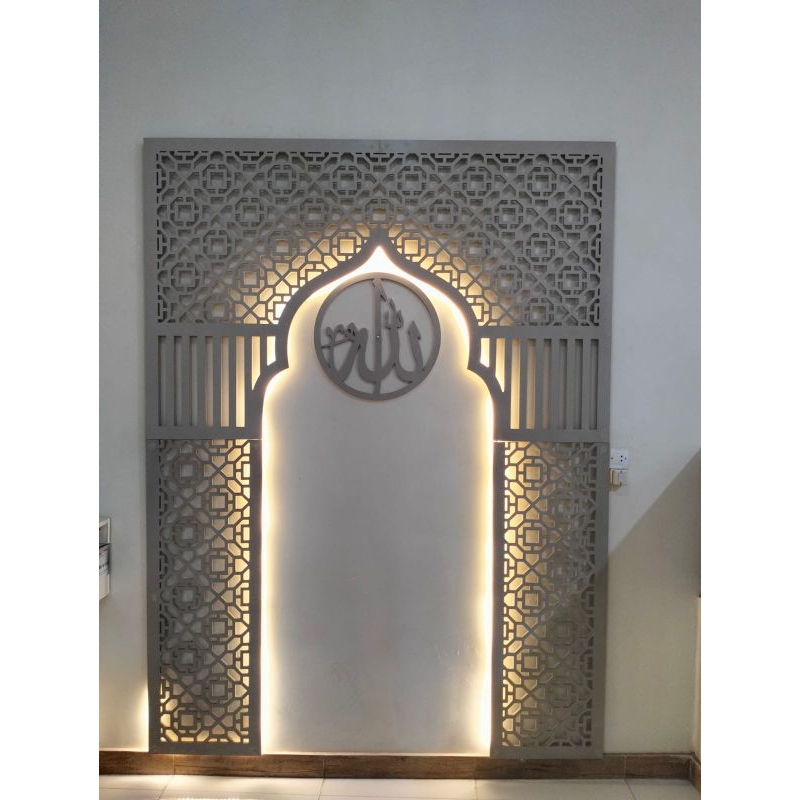 Mihrab / hiasan untuk mushola / mihrab