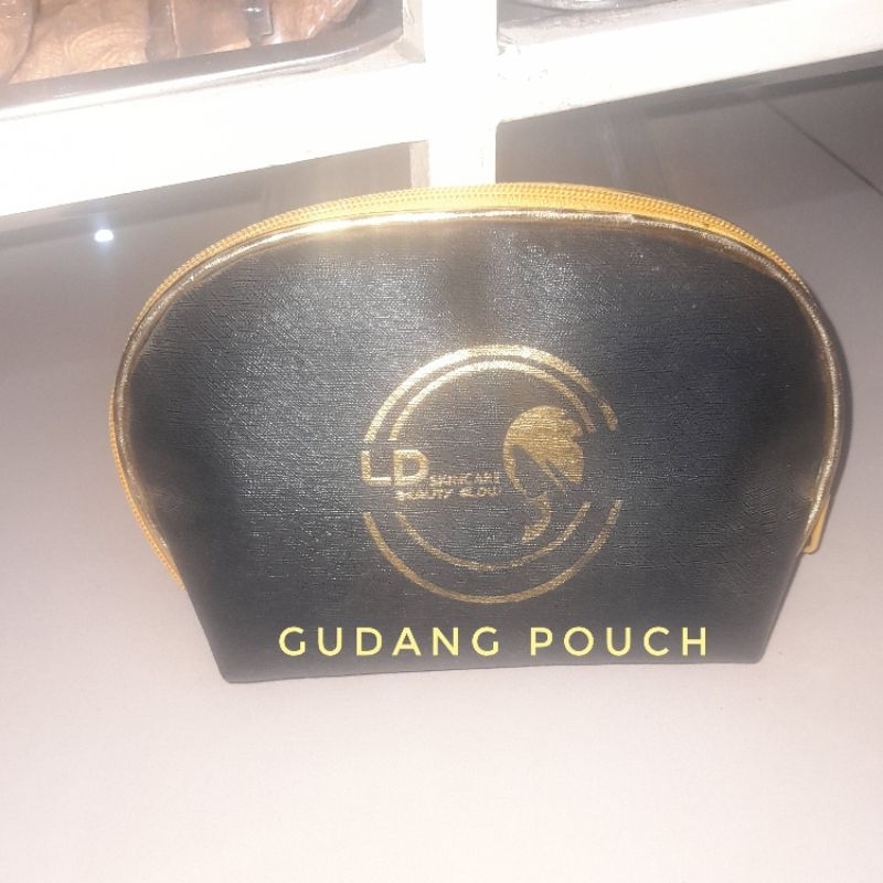 Pouch Tas Kosmetik Skincare Souvenir Sablon